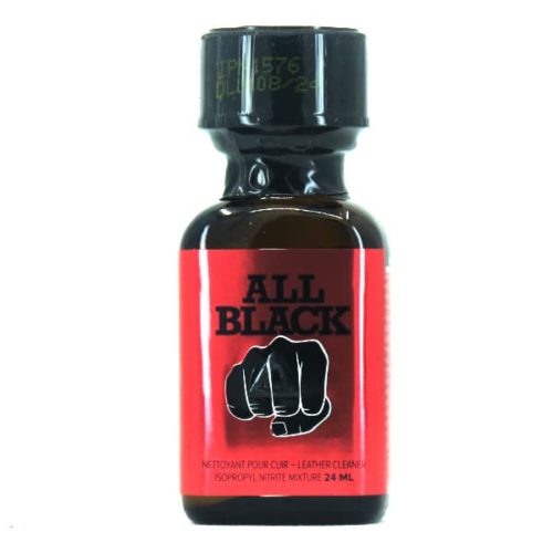 poppers all black 24 ml nitrite de propyle