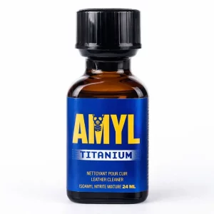 flacon de poppers amyl titanium nitrite 24 ml