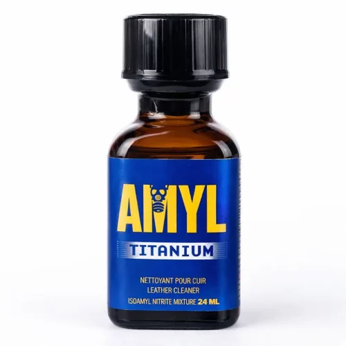 flacon de poppers amyl titanium nitrite 24 ml