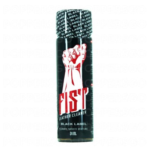 poppers fist black label 24 ml nitrite amyle