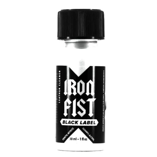 poppers iron fist black label
