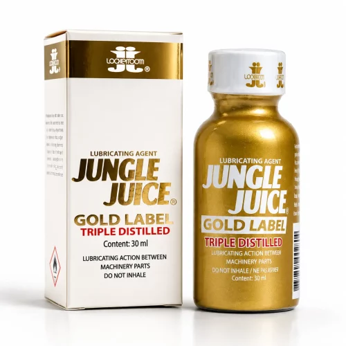 Poppers Jungle Juice Gold Label Pentyle 30 ml Lockerroom Canada triple distillation