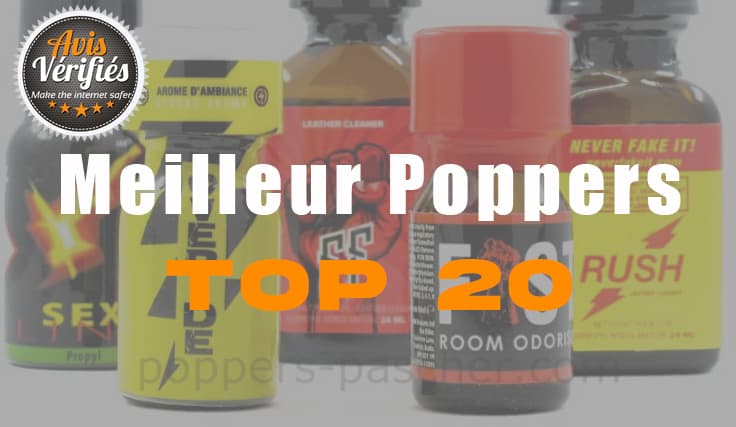 meilleur poppers top 20