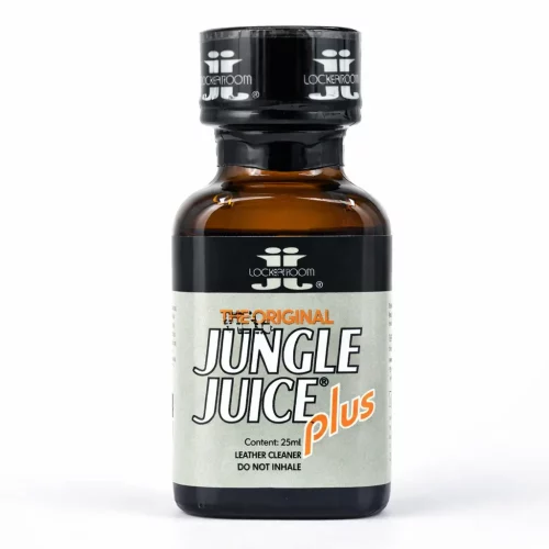 flacon de poppers jungle juice plus lockerroom
