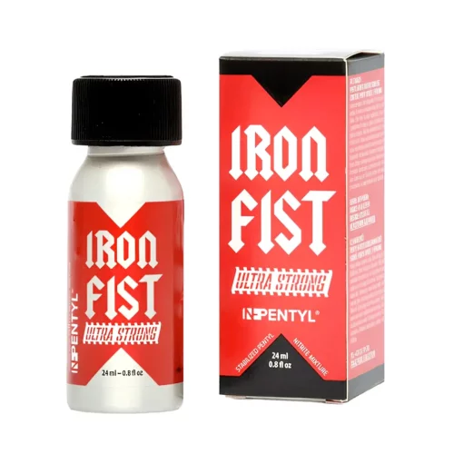 poppers iron fist ultra strong rouge pentyle