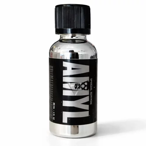 Poppers Amyl Special Edition 30 ml flacon chromé ouverture S