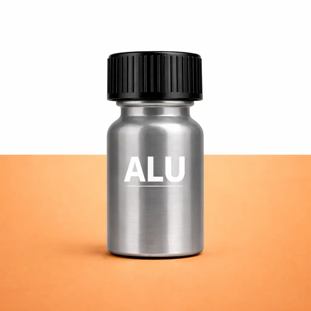 flacon de poppers en aluminium