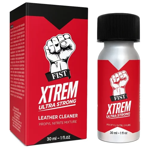 Poppers Fist Xtrem Ultra Strong Rouge Propyle 30 ml flacon aluminium rouge puissant Funline