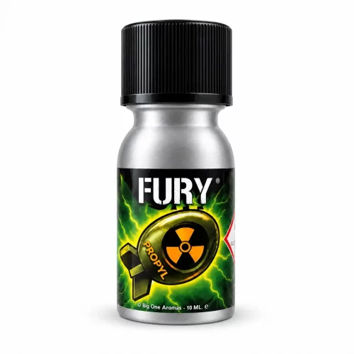 Poppers Fury Propyl Vert 10 ml flacon aluminium Big One Aromas