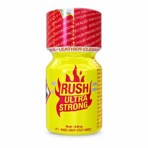 flacon de poppers rush ultra strrong